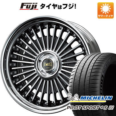 【新品】40系アルファード/ヴェルファイア用 夏タイヤ ホイール４本セット 245/40R21 ミシュラン パイロット スポーツ4S ワーク イミッツ 21インチ