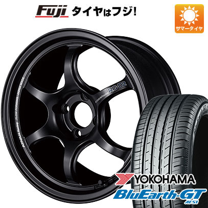 【新品】S660 夏タイヤ ホイール4本セット F:165/55R15 R:195/45R16 ヨコハマ ブルーアース GT AE51 ヨコハマ アドバンレーシング RG-DII｜fujicorporation