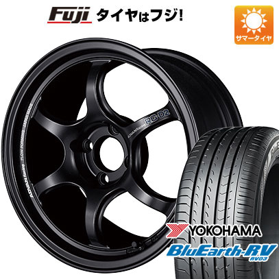 【パンク保証付】【新品国産4穴100車】 夏タイヤ ホイール4本セット 195/65R15 ヨコハマ ブルーアース RV 03 ヨコハマ アドバンレーシング RG DII 15インチ :fuji 11881 90873 36885 36885:フジコーポレーション