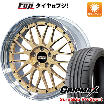 【新品国産5穴114.3車】 夏タイヤ ホイール4本セット 245/45R19 グリップマックス シュアグリップ PRO SPORTS BSW（限定） BBS JAPAN LM 19インチ : fuji 1141 147476 38317 38317 : フジコーポレーション