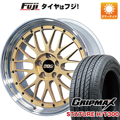 【新品国産5穴114.3車】 夏タイヤ ホイール4本セット 225/55R19 グリップマックス スタチャー H/T300 BSW（限定） BBS JAPAN LM 19インチ : fuji 2581 147476 40201 40201 : フジコーポレーション