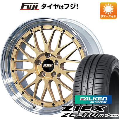 【新品国産5穴100車】 夏タイヤ ホイール４本セット 205/50R17 ファルケン ジークス ZE310R エコラン(限定) BBS JAPAN LM 17インチ