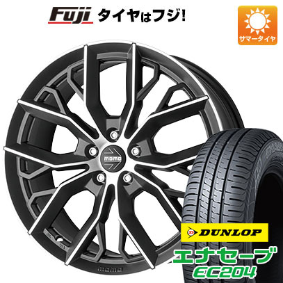 クーポン配布中 【新品国産5穴100車】 夏タイヤ ホイール4本セット 215/45R17 ダンロップ エナセーブ EC204 モモ マッシモ 17インチ :fuji 1674 125472 25556 25556:フジコーポレーション