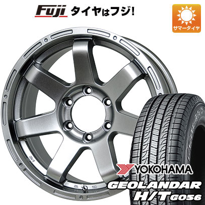 【新品国産6穴139.7車】 夏タイヤ ホイール4本セット 265/65R18 ヨコハマ ジオランダー H/T G056 ホットスタッフ マッドクロス MC 76 ダークシルバー 18インチ :fuji 16581 150437 36566 36566:フジコーポレーション