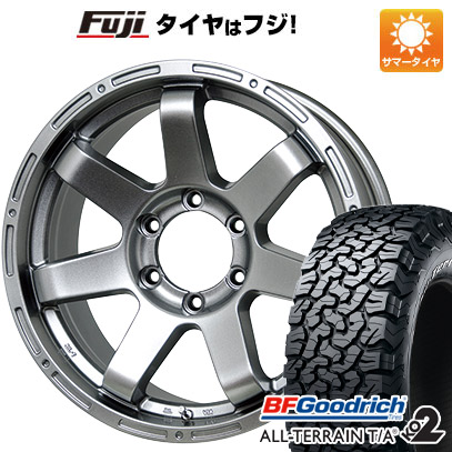 【新品国産6穴139.7車】 夏タイヤ ホイール4本セット 285/60R18 BFG オールテレーンT/A KO2 RWL/RBL マッドクロス MC 76 ダークシルバー 18インチ :fuji 16581 150437 23752 23752:フジコーポレーション