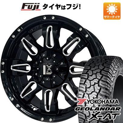 【新品国産6穴139.7車】 夏タイヤ ホイール4本セット 35X12.5R17 ヨコハマ ジオランダー X AT G016 オフビート レクセル バレーノオフロードスタイル 17インチ :fuji 11822 102477 29855 29855:フジコーポレーション