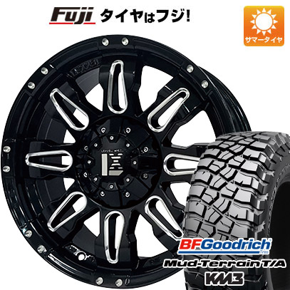 【新品国産6穴139.7車】 夏タイヤ ホイール4本セット 285/55R20 BFG マッドテレーンT/A KM3 オフビート レクセル バレーノオフロードスタイル 20インチ :fuji 11803 102479 26500 26500:フジコーポレーション