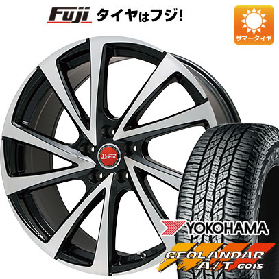 クーポン配布中 【新品国産5穴114.3車】 夏タイヤ ホイール4本セット 235/55R19 ヨコハマ ジオランダー A/T G015 RBL ビッグウエイ B WIN ヴェノーザ10 19インチ :fuji 1121 92329 28522 28522:フジコーポレーション