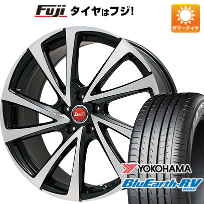 【パンク保証付】【新品国産5穴114.3車】 夏タイヤ ホイール4本セット 215/45R17 ヨコハマ ブルーアース RV 03 ビッグウエイ B WIN ヴェノーザ10 17インチ :fuji 1781 92327 36873 36873:フジコーポレーション