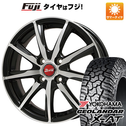 【新品 軽自動車】N BOX タント ワゴンR 夏タイヤ ホイール4本セット 155/65R14 ヨコハマ ジオランダー X AT G016 ビッグウエイ B WIN ヴェノーザ9 14インチ :fuji 10161 92299 37561 37561:フジコーポレーション