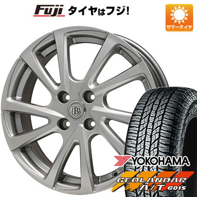 クーポン配布中 【新品 軽自動車】N BOX タント ワゴンR 夏タイヤ ホイール4本セット 155/65R14 ヨコハマ ジオランダー A/T G015 RBL ブランドル E04 14インチ :fuji 10161 93329 33491 33491:フジコーポレーション