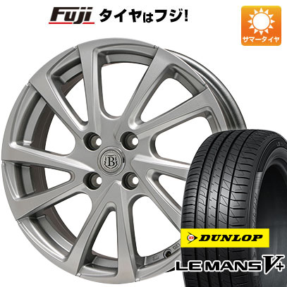 クーポン配布中 【新品国産5穴114.3車】 夏タイヤ ホイール4本セット 195/65R15 ダンロップ ルマン V+(ファイブプラス) BRANDLE E04 15インチ :fuji 1961 93333 40670 40670:フジコーポレーション