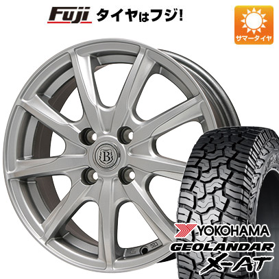 クーポン配布中 【新品 軽自動車】N BOX タント ワゴンR 夏タイヤ ホイール4本セット 155/65R14 ヨコハマ ジオランダー X AT G016 ブランドル E05 14インチ :fuji 10161 93314 37561 37561:フジコーポレーション