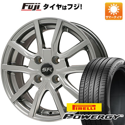 クーポン配布中 【新品国産4穴100車】 夏タイヤ ホイール4本セット 195/65R15 ピレリ パワジー ブランドル N52 15インチ :fuji 11881 93045 37005 37005:フジコーポレーション