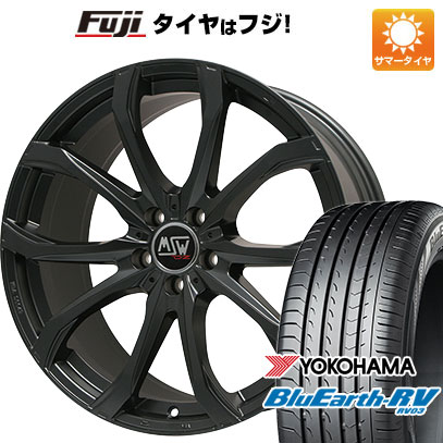 【パンク保証付】【新品国産5穴114.3車】 夏タイヤ ホイール4本セット 215/55R17 ヨコハマ ブルーアース RV 03 MSW by OZ Racing MSW 48 17インチ :fuji 1841 87439 36875 36875:フジコーポレーション