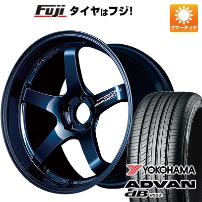 【新品】クラウン セダン 夏タイヤ ホイール４本セット 245/45R20 ヨコハマ アドバン dB V552 アドバンレーシング GT プレミアムバージョン 20インチ