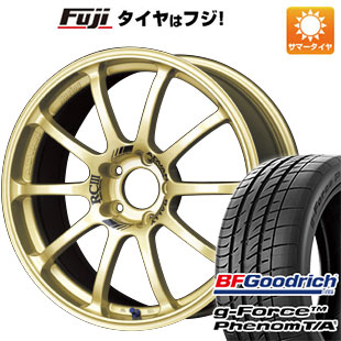 【新品国産4穴100車】 夏タイヤ ホイール４本セット 205/45R17 BFグッドリッチ(フジ専売) g FORCE フェノム T/A ヨコハマ アドバンレーシング RCIII 17インチ :fuji 1669 33873 41269 41269:フジコーポレーション