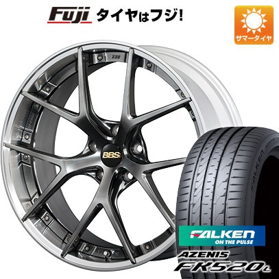 【新品国産5穴114.3車】 夏タイヤ ホイール４本セット 245/40R20 ファルケン アゼニス FK520L BBS JAPAN RI-S  20インチ