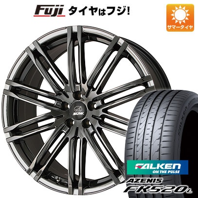 【新品国産5穴114.3車】 夏タイヤ ホイール４本セット 255/45R20 ファルケン アゼニス FK520L クライメイト SUW エクスカリバー 20インチ :fuji 1309 93463 40773 40773:フジコーポレーション