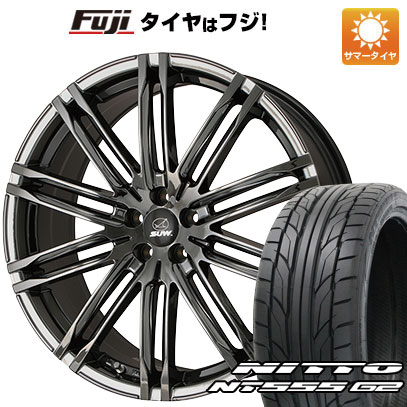 【パンク保証付き】【新品国産5穴114.3車】 夏タイヤ ホイール４本セット 245/30R20 ニットー NT555 G2 クライメイト SUW エクスカリバー 20インチ :fuji 1442 93463 23582 23582:フジコーポレーション