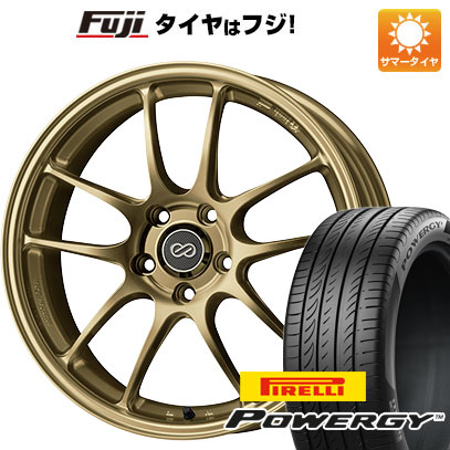 クーポン配布中 【新品国産5穴100車】 夏タイヤ ホイール４本セット 225/40R18 ピレリ パワジー エンケイ PF01 18インチ :fuji 2287 150957 36964 36964:フジコーポレーション