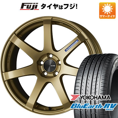 クーポン配布中 【パンク保証付き】【新品国産5穴114.3車】 夏タイヤ ホイール4本セット 225/45R19 ヨコハマ ブルーアース RV 03 エンケイ PF07 COLORS 19インチ :fuji 879 151183 36864 36864:フジコーポレーション