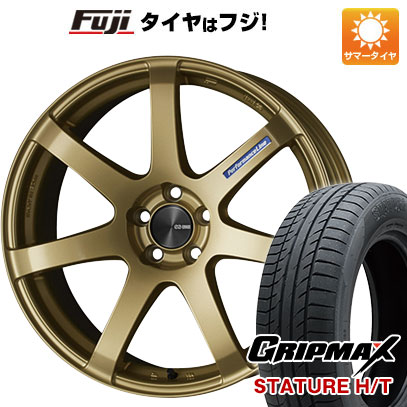 クーポン配布中 【新品国産5穴114.3車】 夏タイヤ ホイール4本セット 225/55R19 グリップマックス スタチャー H/T BSW（限定） エンケイ PF07 COLORS 19インチ :fuji 2581 151183 38305 38305:フジコーポレーション