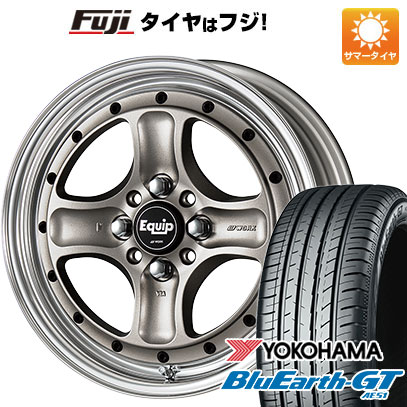 クーポン配布中 【新品国産4穴100車】 夏タイヤ ホイール4本セット 185/55R15 ヨコハマ ブルーアース GT AE51 WORK エクイップ 40 O/H 15インチ :fuji 1846 145492 28573 28573:フジコーポレーション