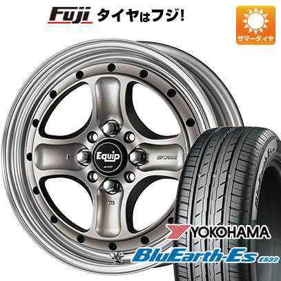 クーポン配布中 【新品国産4穴100車】 夏タイヤ ホイール4本セット 195/65R15 ヨコハマ ブルーアース ES32 ワーク エクイップ 40 O/H 15インチ :fuji 11881 145492 35519 35519:フジコーポレーション