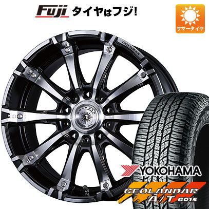 【新品国産6穴139.7車】 夏タイヤ ホイール4本セット 285/55R20 ヨコハマ ジオランダー A/T G015 RBL ゴールドマンクルーズ ギガンテスモノブロック 20インチ :fuji 11803 151770 22895 22895:フジコーポレーション