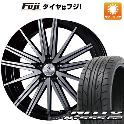 【パンク保証付き】【新品国産5穴114.3車】 夏タイヤ ホイール４本セット 215/40R18 ニットー NT555 G2 ケースペック SILK BLAZE ヴォルツァ 18インチ :fuji 1129 87532 23603 23603:フジコーポレーション