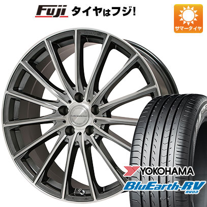 【パンク保証付】【新品国産5穴114.3車】 夏タイヤ ホイール4本セット 225/45R18 ヨコハマ ブルーアース RV 03 レアマイスター LM S FS15 18インチ :fuji 1261 94589 36868 36868:フジコーポレーション