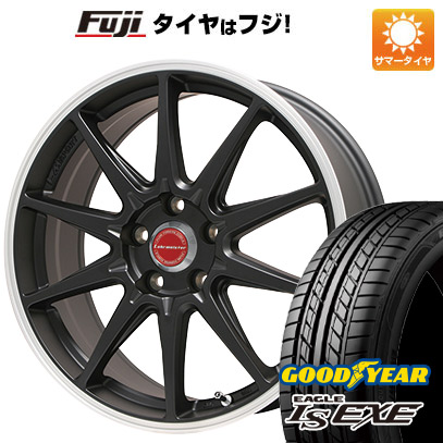 【新品国産5穴114.3車】 夏タイヤ ホイール4本セット 225/45R18 グッドイヤー イーグル エルエス エグゼ(限定) レアマイスター LMスポーツRS10 18インチ｜fujicorporation