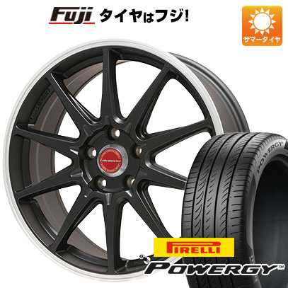 【新品国産5穴114.3車】 夏タイヤ ホイール4本セット 215/65R16 ピレリ パワジー レアマイスター LMスポーツRS10(マットブラックリムポリッシュ) 16インチ :fuji 1310 94551 36998 36998:フジコーポレーション