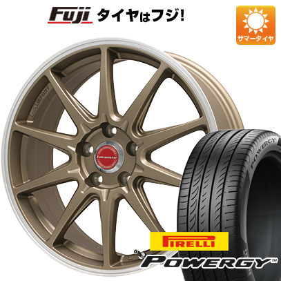 【新品国産5穴114.3車】 夏タイヤ ホイール4本セット 215/65R16 ピレリ パワジー レアマイスター LMスポーツRS10(マットブロンズリムポリッシュ) 16インチ :fuji 1310 94562 36998 36998:フジコーポレーション