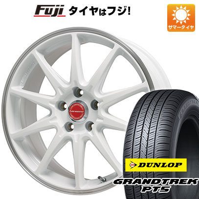 クーポン配布中 【新品国産5穴114.3車】 夏タイヤ ホイール4本セット 235/55R18 ダンロップ グラントレック PT5 レアマイスター LMスポーツRS10 18インチ :fuji 1303 114205 40825 40825:フジコーポレーション