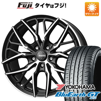 クーポン配布中 【新品国産5穴114.3車】 夏タイヤ ホイール4本セット 245/40R19 ヨコハマ ブルーアース GT AE51 モモ スパイダー 19インチ :fuji 1122 125296 28531 28531:フジコーポレーション