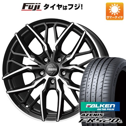 【新品国産5穴114.3車】 夏タイヤ ホイール4本セット 225/40R19 ファルケン アゼニス FK520L モモ スパイダー 19インチ :fuji 876 125296 40732 40732:フジコーポレーション