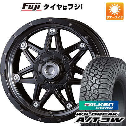 【新品国産6穴139.7車】 夏タイヤ ホイール4本セット 285/75R16 ファルケン ワイルドピーク A/T3W クリムソン マーテルギア(MG) ライカン 16インチ :fuji 11802 94251 30031 30031:フジコーポレーション