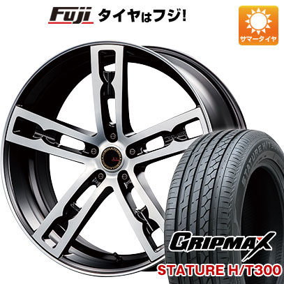 【新品国産5穴114.3車】 夏タイヤ ホイール4本セット 225/55R18 スタチャー H/T300 BSW（限定） エムズスピード ジュリア 555モノブロック 18インチ :fuji 1321 93456 40200 40200:フジコーポレーション