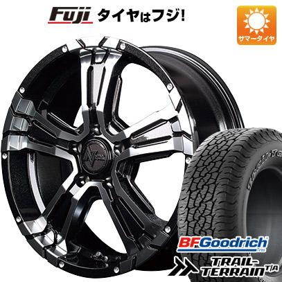 【新品国産5穴114.3車】 夏タイヤ ホイール4本セット 245/65R17 BFグッドリッチ トレールテレーンT/A ORWL MID ナイトロパワー クロスクロウ 17インチ :fuji 19901 133639 36787 36787:フジコーポレーション