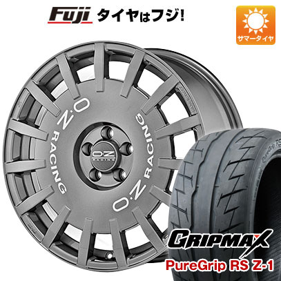 【新品国産5穴114.3車】 夏タイヤ ホイール4本セット 245/35R19 グリップマックス ピュアグリップ RS Z 1(限定) OZ ラリーレーシング 19インチ : fuji 1123 129591 41531 41531 : フジコーポレーション