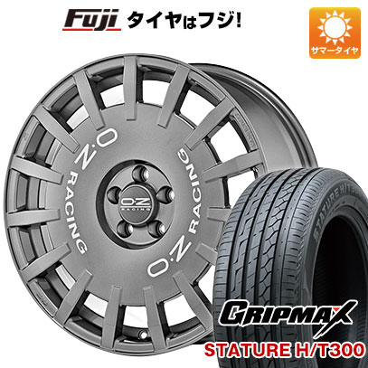 クーポン配布中 【新品国産5穴114.3車】 夏タイヤ ホイール4本セット 225/65R17 グリップマックス スタチャー H/T300 BSW（限定） OZ ラリーレーシング 17インチ :fuji 2182 129516 40203 40203:フジコーポレーション