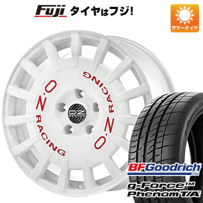 クーポン配布中 【新品国産4穴100車】 夏タイヤ ホイール４本セット 205/45R17 BFグッドリッチ(フジ専売) g FORCE フェノム T/A OZ ラリーレーシング 17インチ :fuji 1669 129519 41269 41269:フジコーポレーション