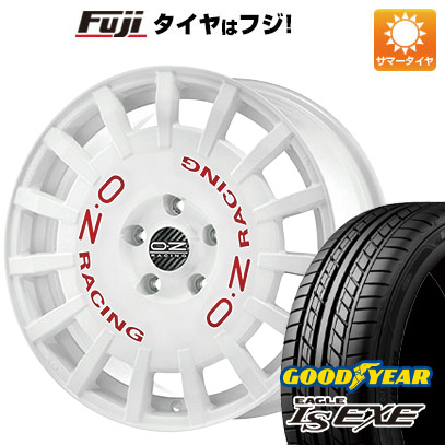 【新品国産5穴114.3車】 夏タイヤ ホイール４本セット 215/55R17 グッドイヤー イーグル エルエス エグゼ(限定) OZ ラリーレーシング 17インチ｜fujicorporation