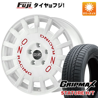 クーポン配布中 【新品国産5穴114.3車】 夏タイヤ ホイール4本セット 225/55R18 グリップマックス スタチャー H/T BSW（限定） OZ ラリーレーシング 18インチ :fuji 1321 129568 38591 38591:フジコーポレーション