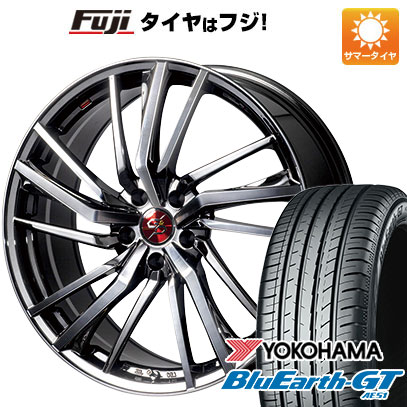 【新品国産5穴100車】 夏タイヤ ホイール4本セット 245/45R19 ヨコハマ ブルーアース GT AE51 プレミックス ドルチェ3x5(BMCポリッシュ) 19インチ :fuji 7061 152428 28532 28532:フジコーポレーション