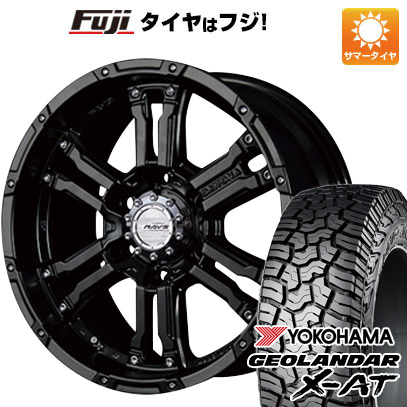 【新品】プラド 夏タイヤ ホイール4本セット 265/65R17 ヨコハマ ジオランダー X-AT G016 レイズ デイトナ FDX 17インチ｜fujicorporation