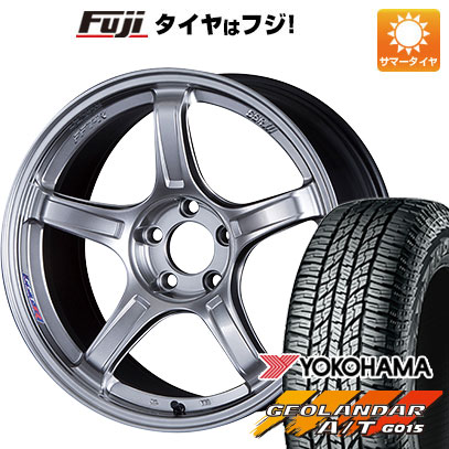 クーポン配布中 【新品国産5穴114.3車】 夏タイヤ ホイール4本セット 235/55R18 ヨコハマ ジオランダー A/T G015 RBL SSR GTX03 18インチ :fuji 1303 142879 31577 31577:フジコーポレーション