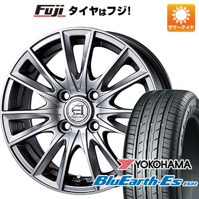 【新品 軽自動車】夏タイヤ ホイール4本セット 155/65R13 ヨコハマ ブルーアース ES32 テクノピア アフロディーテ EF 13インチ